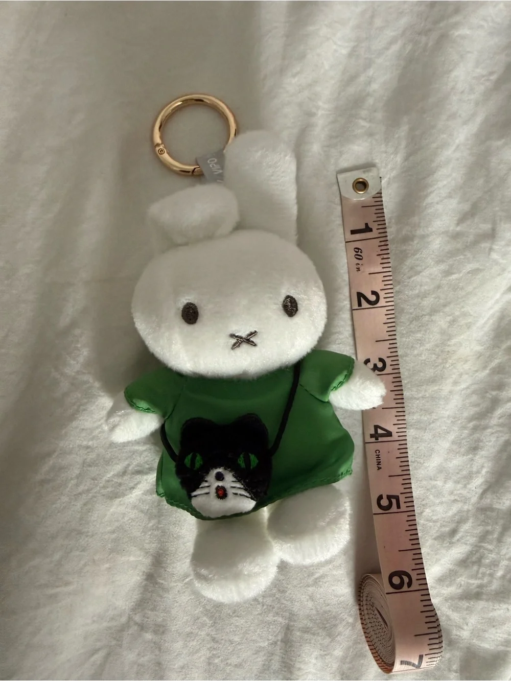 Miffy Travel Series - Dan w Cat Bag Bag Charm - Picture 4 of 9